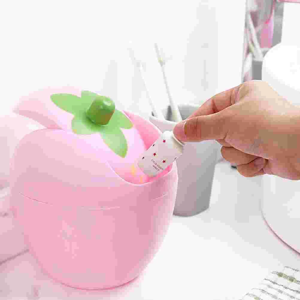 Trash Can Bin Mini Waste Garbage Desktop Strawberry Lid Basket Cute Table Desk Countertop Container Swing Tiny Rubbish Kitchen
Trash Can Bin Mini Waste Garbage Desktop Strawberry Lid Basket Cute Table Desk Countertop Container Swing Tiny Rubbish Kitchen