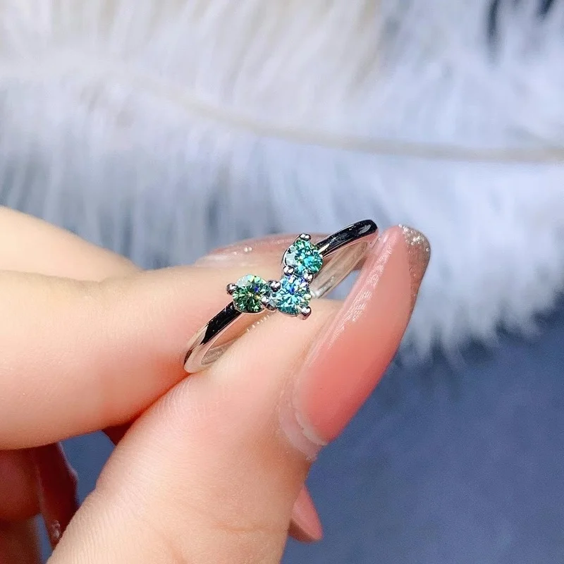 100% Real Moissanite Stud rings for Wedding 925 Silver rings Jewelry sales with free shipping clearance sale Certificate of GRA
100% Real Moissanite Stud rings for Wedding 925 Silver rings Jewelry sales with free shipping clearance sale Certificate of GRA