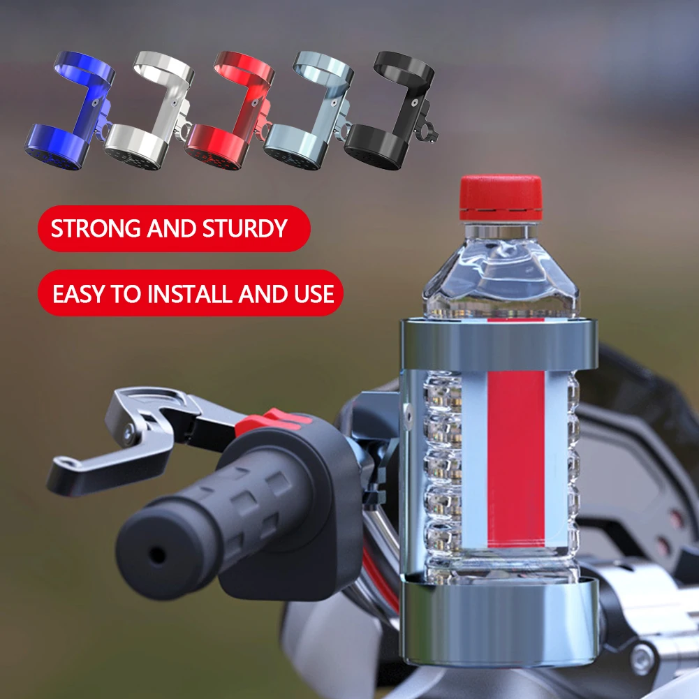 CNC Aluminum Handlebar Bottle Holder Universal Water Cup Bottle Holder Mount Bracket For Bicycle Wheelchair Motorcycle Bikes ATV
CNC Aluminum Handlebar Bottle Holder Universal Water Cup Bottle Holder Mount Bracket For Bicycle Wheelchair Motorcycle Bikes ATV