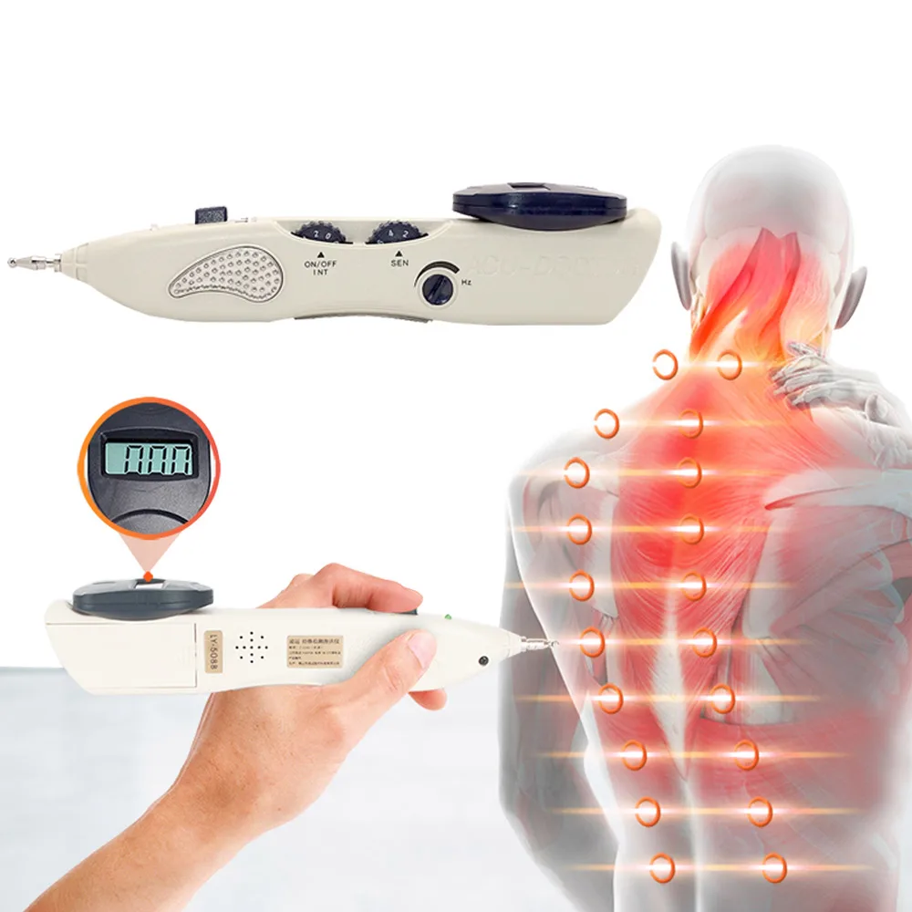 Electronic Meridian Acupuncture Pen Electric Massager Smart Search for Acupuncture Points Pulse Physiotherapy Relaxing Massage
Electronic Meridian Acupuncture Pen Electric Massager Smart Search for Acupuncture Points Pulse Physiotherapy Relaxing Massage