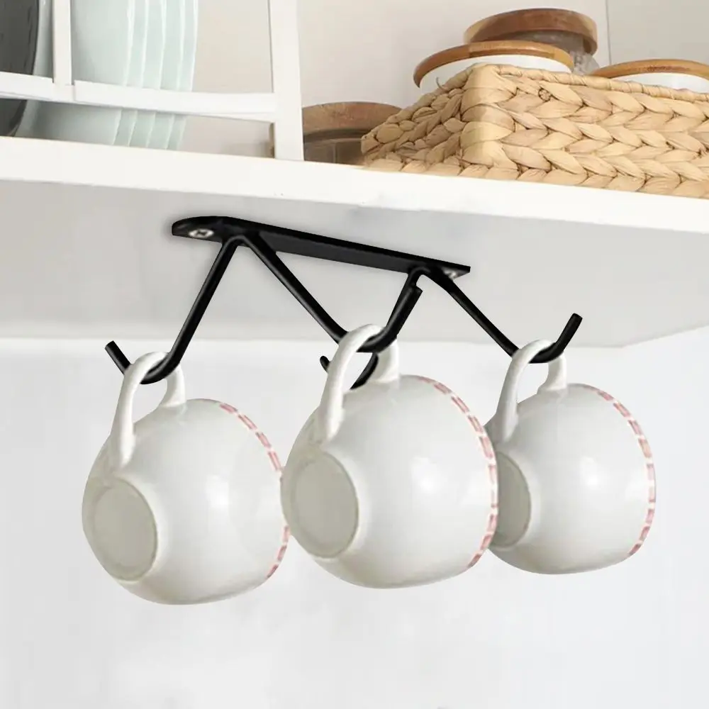 Home Metal Kitchen Organize Cabinet Hook Coffee Cup Holder Cup Rack Mug Holder Storage Rack
Home Metal Kitchen Organize Cabinet Hook Coffee Cup Holder Cup Rack Mug Holder Storage Rack