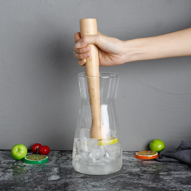 Beech Pestle Wooden Cocktail/Crushed Popsicle Lemon Pressed Juice Popsicle/Bar Milk Tea Mixing Stirring Stick
Beech Pestle Wooden Cocktail/Crushed Popsicle Lemon Pressed Juice Popsicle/Bar Milk Tea Mixing Stirring Stick