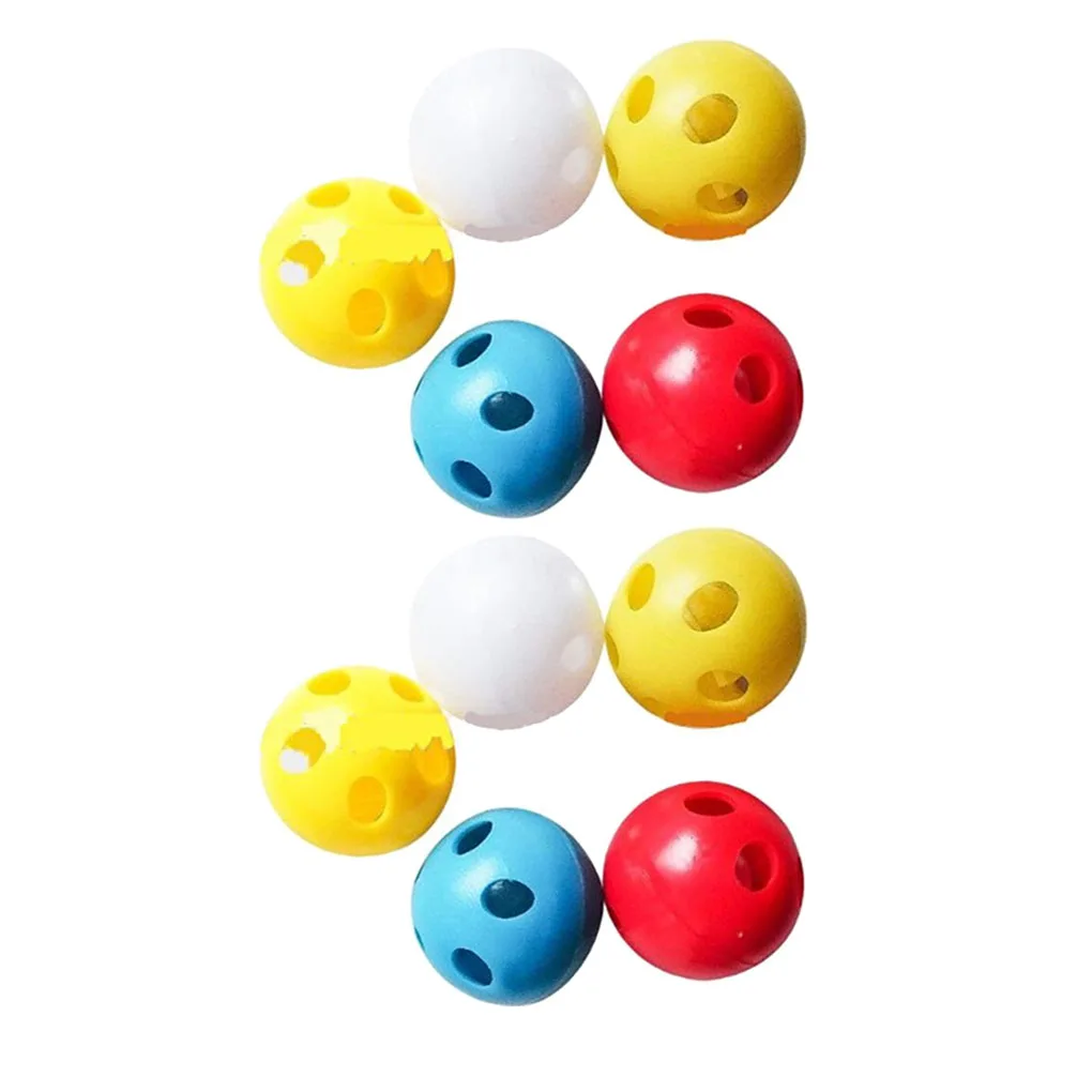 10 Pieces ABS Baby Toy Rattle Ball Portable Replacing Colorful 5 Hole 28mm Round Noise Maker Part Random Color
10 Pieces ABS Baby Toy Rattle Ball Portable Replacing Colorful 5 Hole 28mm Round Noise Maker Part Random Color