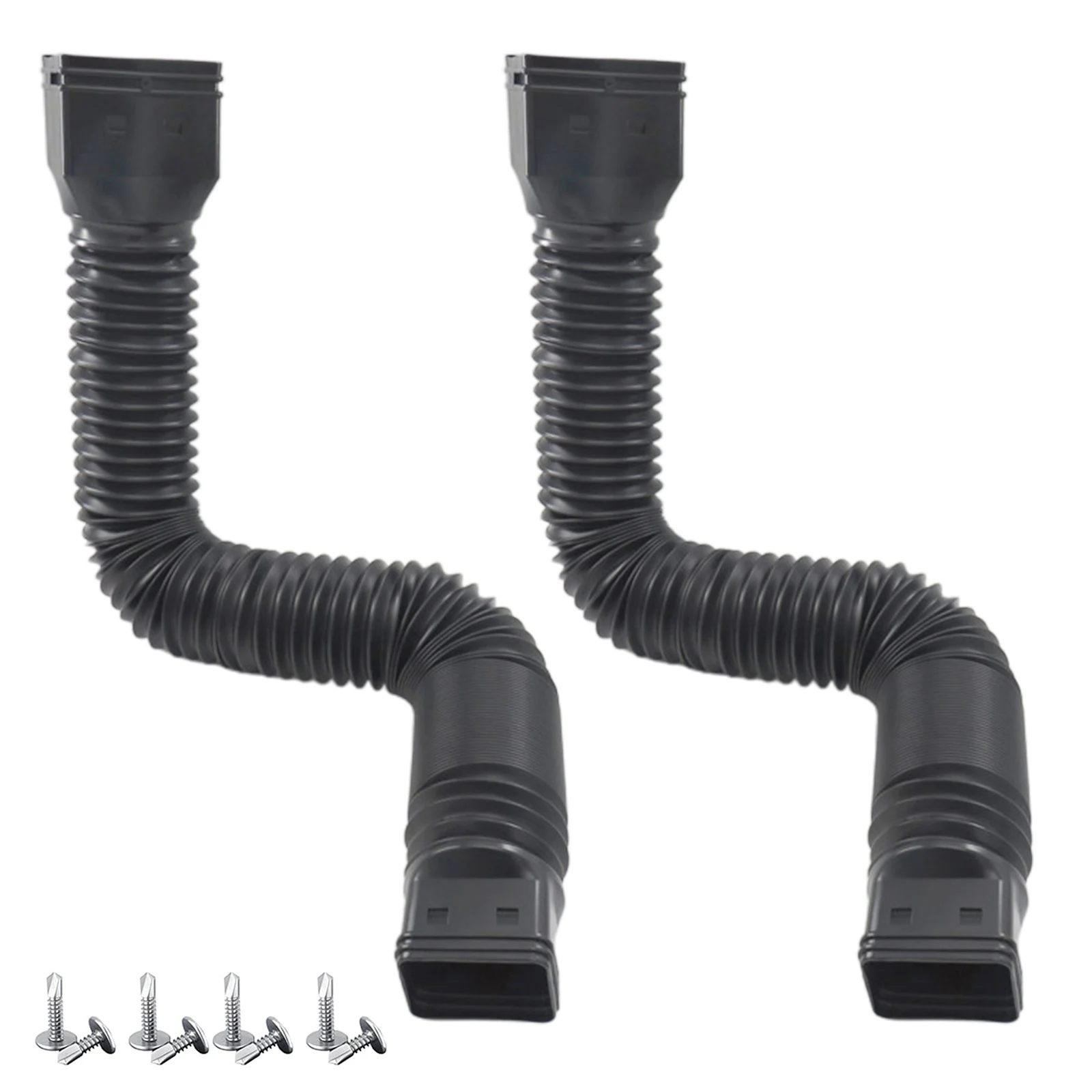 Newest Home Improvement Screw Kit Downspout Extension 21-60in 2Pack Downspout Drain Extender Extensions Flexible
Newest Home Improvement Screw Kit Downspout Extension 21-60in 2Pack Downspout Drain Extender Extensions Flexible