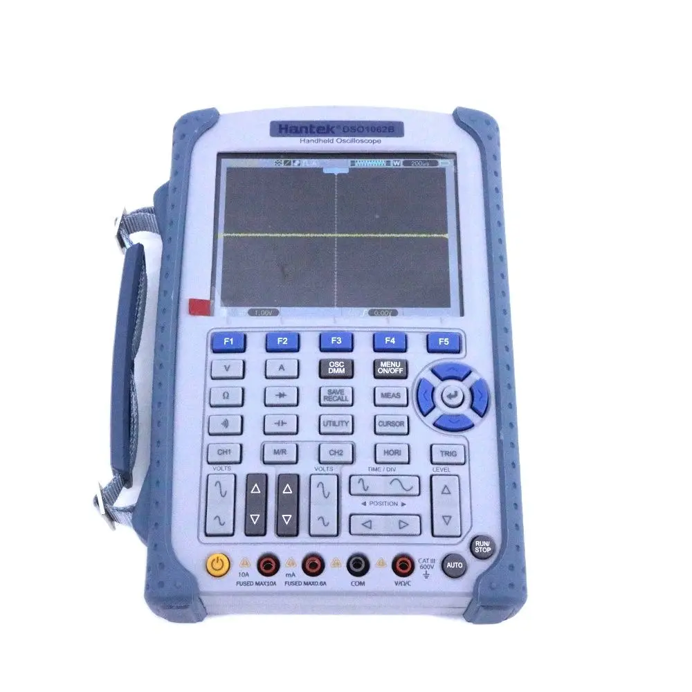 Hantek DSO1062B Digital Handheld Oscilloscope Multimeter 60MHz 1Gsa/S 2 Channels
Hantek DSO1062B Digital Handheld Oscilloscope Multimeter 60MHz 1Gsa/S 2 Channels