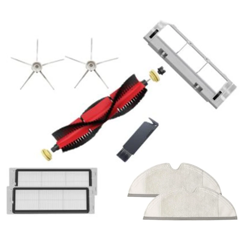 Main Brush Side Brush Filter Mop Cloth For Roborock S5 S6 S50 S6 Maxv Replacement Accessories
Main Brush Side Brush Filter Mop Cloth For Roborock S5 S6 S50 S6 Maxv Replacement Accessories
