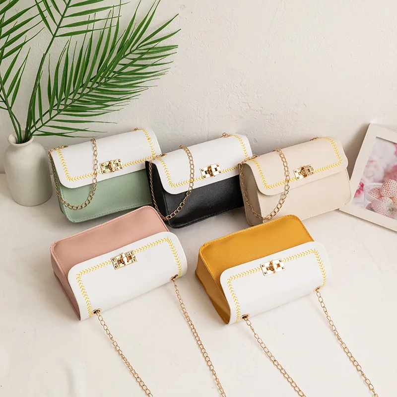 Women Bag New Lock Chain Small Square Shoulder Small Messenger Crossbody Bag Mobile Phone Purse Cute Side Designer Bags Luxury
Women Bag New Lock Chain Small Square Shoulder Small Messenger Crossbody Bag Mobile Phone Purse Cute Side Designer Bags Luxury