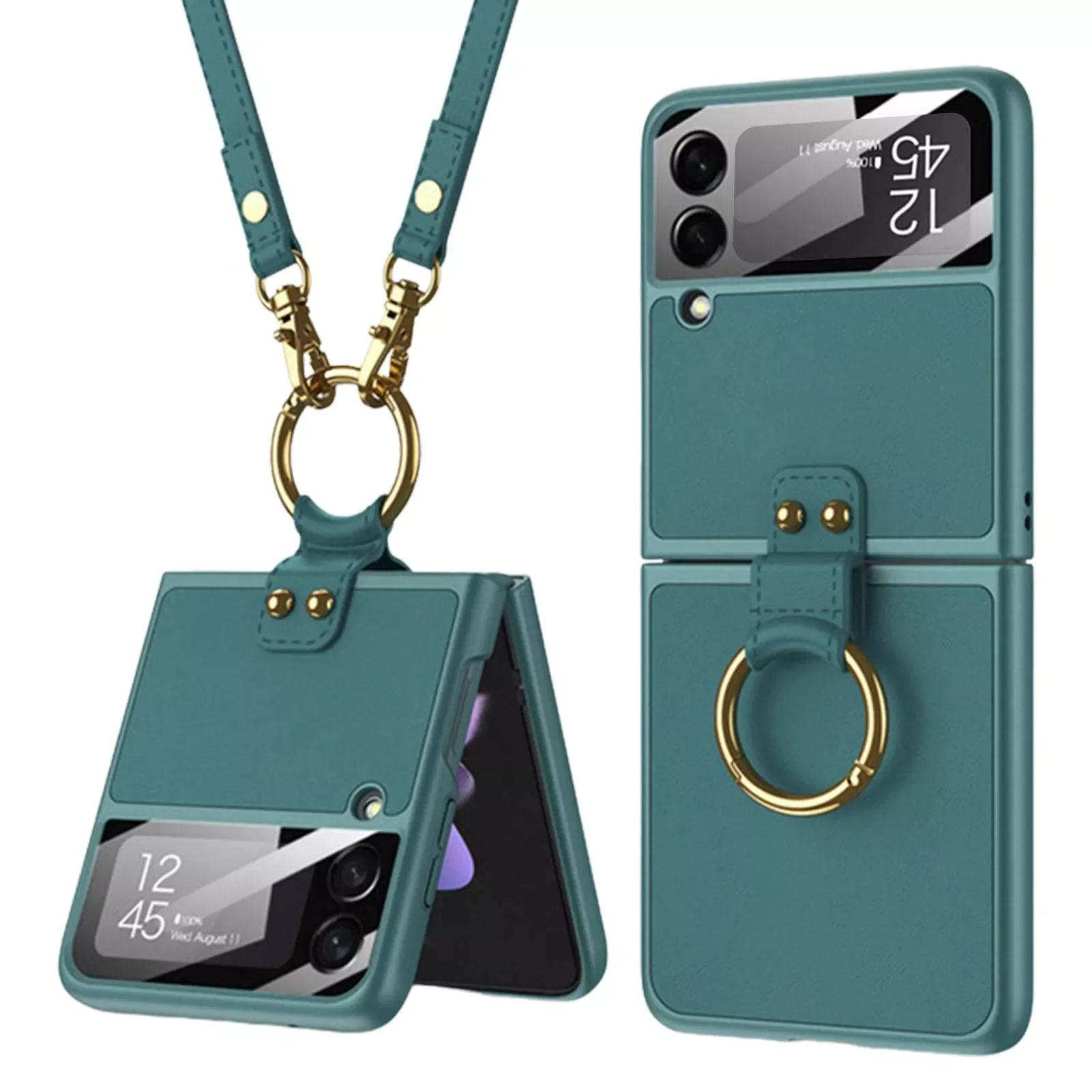 NEW2023 Suitable Galaxy Z Flip 3 5G Electroplated Ring Car Protective Cover ZFlip3 Mobile Case
NEW2023 Suitable Galaxy Z Flip 3 5G Electroplated Ring Car Protective Cover ZFlip3 Mobile Case