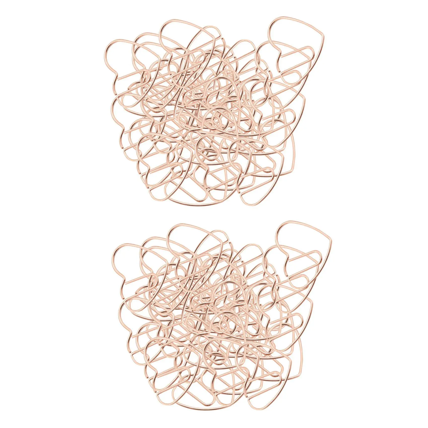 200 Pieces Love Heart Shaped Small Paper Clips Bookmark Clips for Office School Home Metal Paper Clips Rose Gold
200 Pieces Love Heart Shaped Small Paper Clips Bookmark Clips for Office School Home Metal Paper Clips Rose Gold