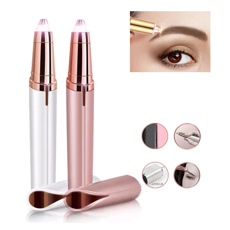 Eye brow Trimmer Mini Eyebrow Shaver Instant Painless Electric Face Brows Hair Remover Epilator Portable Epilator Dropshipping
Eye brow Trimmer Mini Eyebrow Shaver Instant Painless Electric Face Brows Hair Remover Epilator Portable Epilator Dropshipping