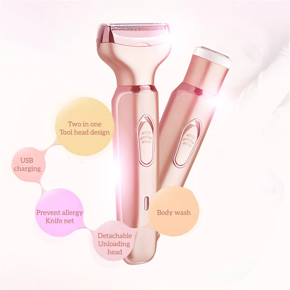 Portable Electric Lady Shaver USB Rechargeable Women Legs Trimmer Cordless Shaving Machine with Interchangeable Head Travel
Portable Electric Lady Shaver USB Rechargeable Women Legs Trimmer Cordless Shaving Machine with Interchangeable Head Travel