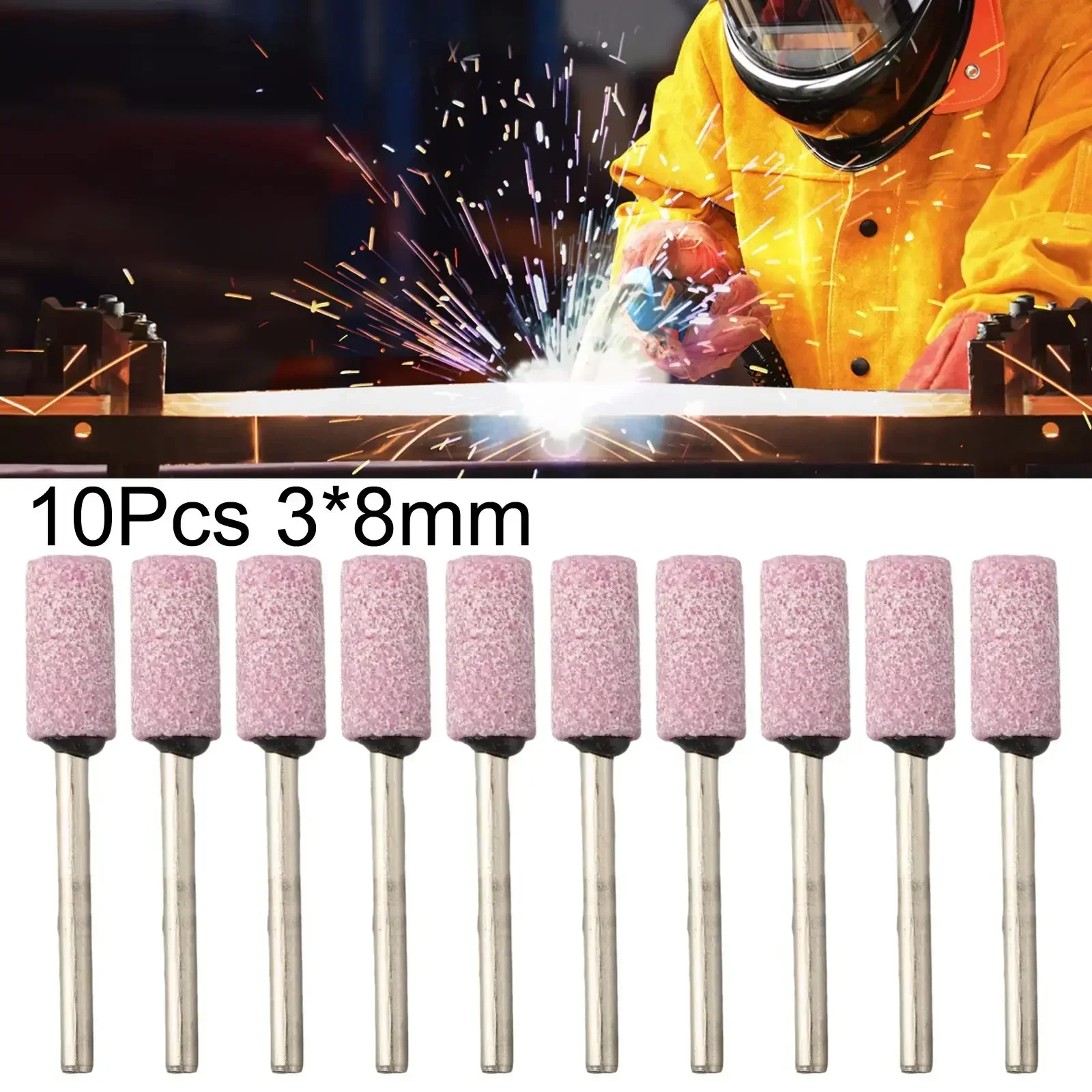 10 шт. 3*8 мм полировальная головка, абразивный камень для вращающихся электроинструментов Dremel, электрический шлифовальный каменный круг
10 шт. 3*8 мм полировальная головка, абразивный камень для вращающихся электроинструментов Dremel, электрический шлифовальный каменный круг