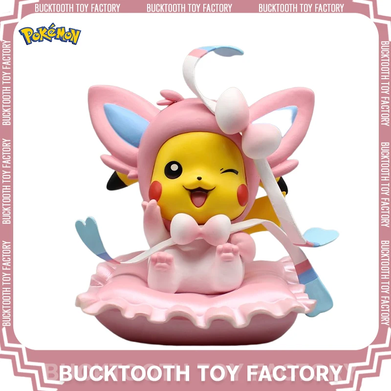 17 см покемон, аниме фигурки Eevee COS, Пикачу, GK, фигурки, модель, кукла, искусственная коллекция, украшение комнаты, игрушки, подарки
17 см покемон, аниме фигурки Eevee COS, Пикачу, GK, фигурки, модель, кукла, искусственная коллекция, украшение комнаты, игрушки, подарки