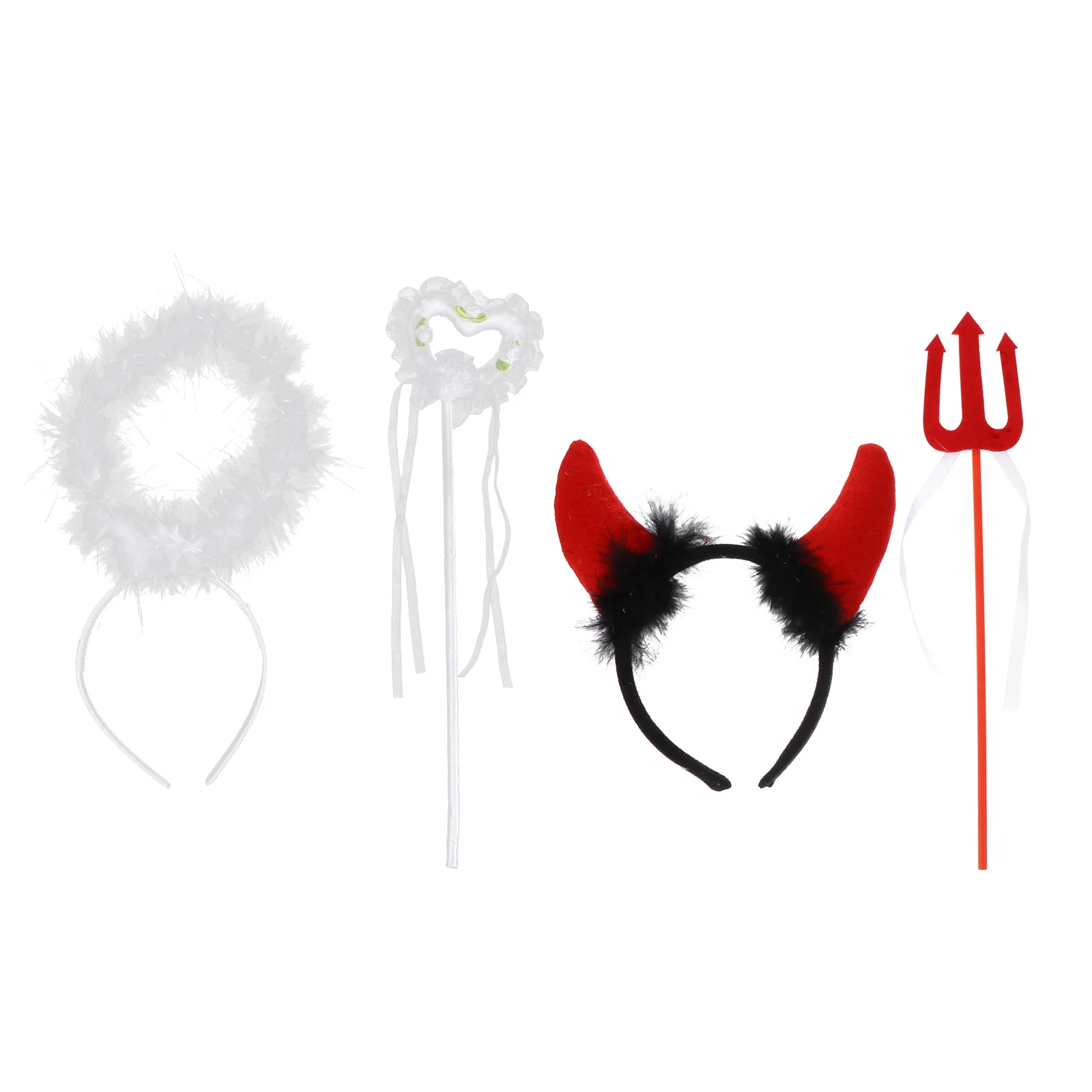 Angelheadband Costume Set Hornaccessories Cosplay Accessory Hornshalloween Kit Andhair Propcostumes Ears Band White Pitchfork
Angelheadband Costume Set Hornaccessories Cosplay Accessory Hornshalloween Kit Andhair Propcostumes Ears Band White Pitchfork