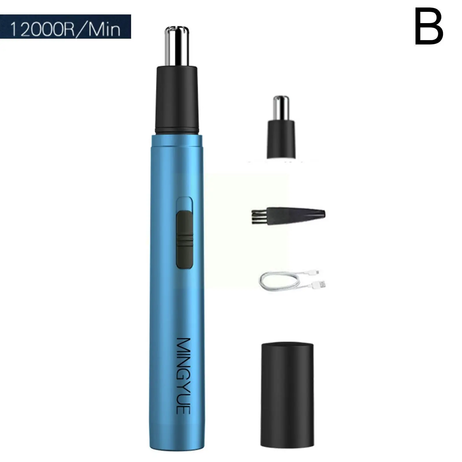 Electric Nose Hair Trimmer Usb Rechargeable Men's Nose Hair Cordless For Face Cleaning T8n3
Electric Nose Hair Trimmer Usb Rechargeable Men's Nose Hair Cordless For Face Cleaning T8n3