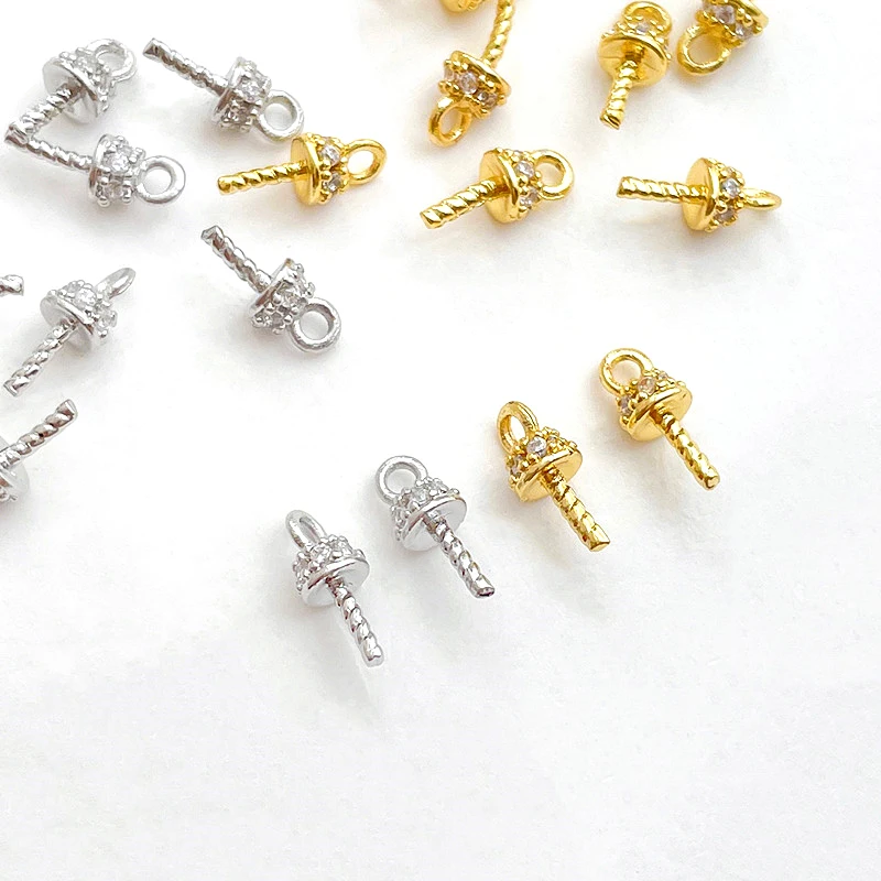 4 Pieces 3 * 4mm Zirconia Sheep Eyenail Pendant DIY Manufacturing Jewelry Charm Necklace Bracelet Brass Accessories Material
4 Pieces 3 * 4mm Zirconia Sheep Eyenail Pendant DIY Manufacturing Jewelry Charm Necklace Bracelet Brass Accessories Material