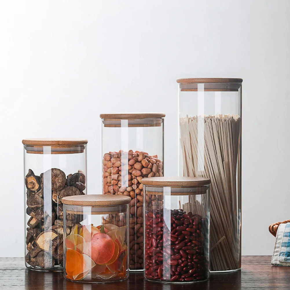 Clear Container Lid Organiser Glass Sugar Bowl Lid Storage Airtight Cookie Container Glass Containers Refrigerator Sealed Jar
Clear Container Lid Organiser Glass Sugar Bowl Lid Storage Airtight Cookie Container Glass Containers Refrigerator Sealed Jar