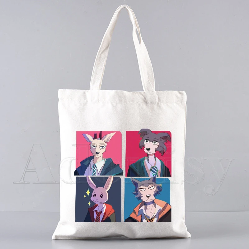 Beastars Shopping Bag Grocery Shopper Jute Bag Shopping Tote Bag Shoping Reusable Bolsa Compra Sacolas
Beastars Shopping Bag Grocery Shopper Jute Bag Shopping Tote Bag Shoping Reusable Bolsa Compra Sacolas