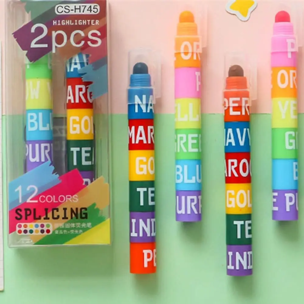 Stitching Retro Note Pen Key Line Stationery Student Fluorescent Pen Marker Pen Graffiti Pen Highlighter Pen
Stitching Retro Note Pen Key Line Stationery Student Fluorescent Pen Marker Pen Graffiti Pen Highlighter Pen