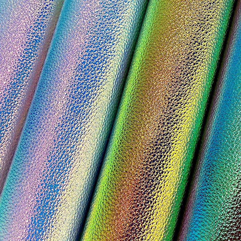 Holographic Litchi PU Leatherette Faux Synthetic Leather Fabric For Sewing Bow Bag Brooches Sofa Car DIY Material 46*135CM
Holographic Litchi PU Leatherette Faux Synthetic Leather Fabric For Sewing Bow Bag Brooches Sofa Car DIY Material 46*135CM