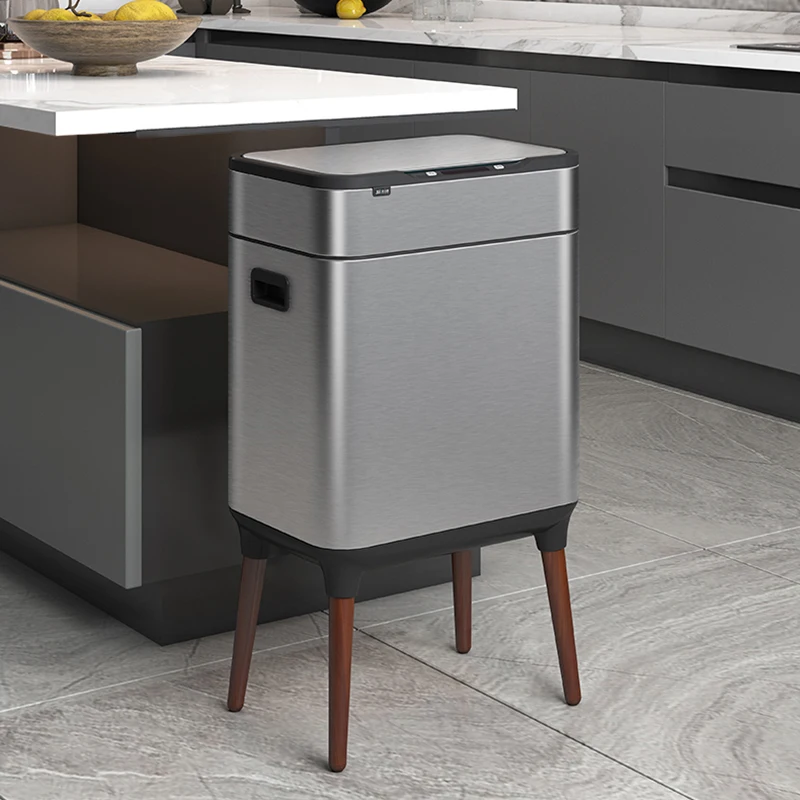 Automatic Sensor Big Trash Can 30 Liter Inteligent Stainless Steel Garbage Bin Wastebasket Clean Cubo De Basura Cleaning Tools
Automatic Sensor Big Trash Can 30 Liter Inteligent Stainless Steel Garbage Bin Wastebasket Clean Cubo De Basura Cleaning Tools