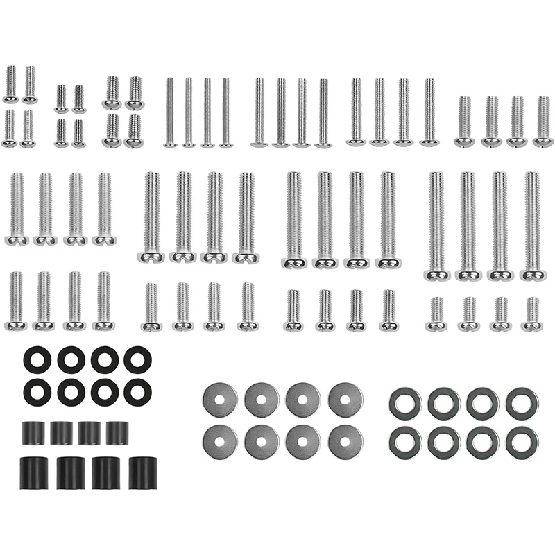 TV Mounting Hardware Kit, Universal VESA Wall Mount Screw, Washer, Spacer Pack (M4 M5 M6 M8) For TV And Monitor Mounting
TV Mounting Hardware Kit, Universal VESA Wall Mount Screw, Washer, Spacer Pack (M4 M5 M6 M8) For TV And Monitor Mounting