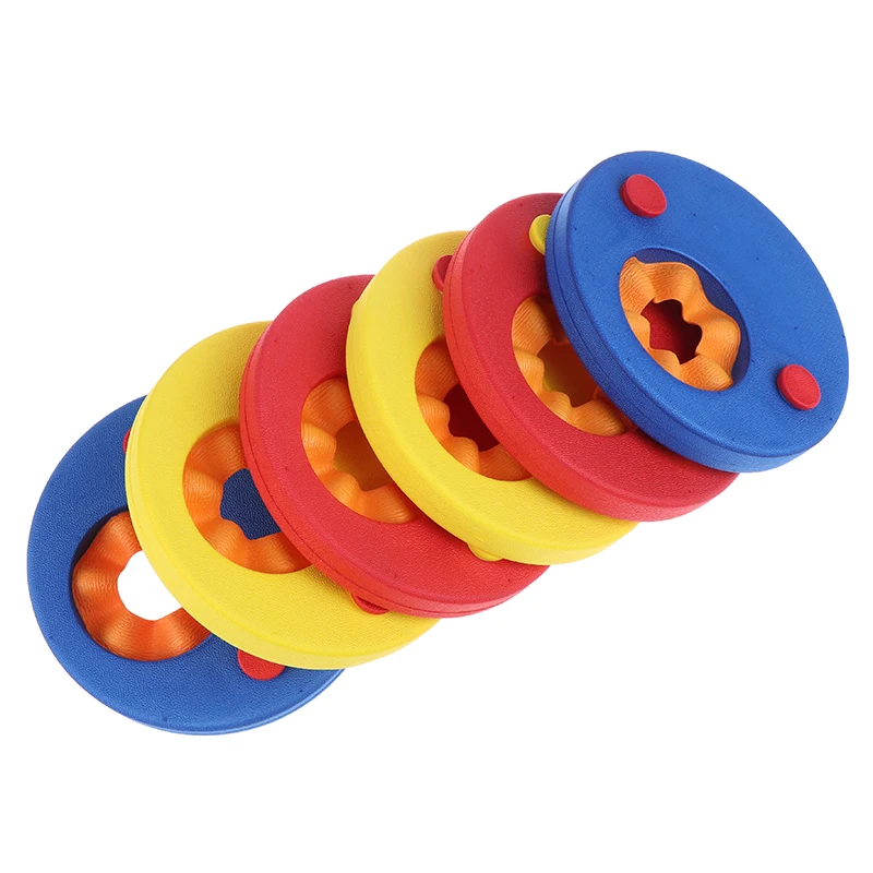 6PC/Pack EVA Foam Swim Inflatable Pool Float Board Baby Swimming Exercises Circles Rings Discs Arm Bands Floating Sleeves
6PC/Pack EVA Foam Swim Inflatable Pool Float Board Baby Swimming Exercises Circles Rings Discs Arm Bands Floating Sleeves