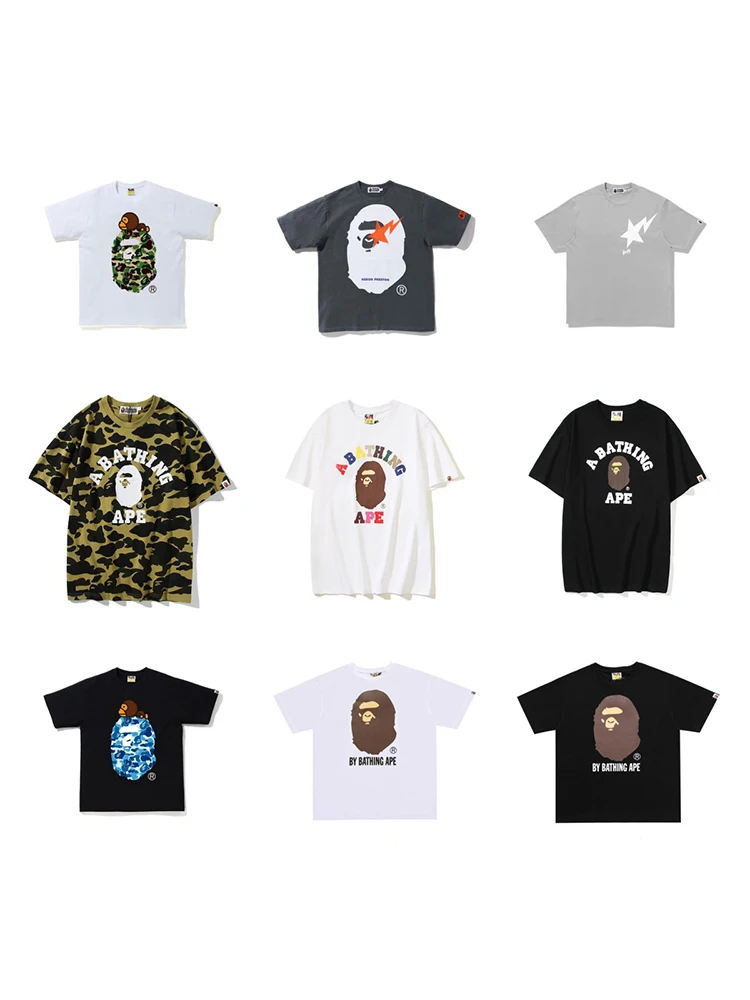 2023 Summer Fashion Cotton T-shirt Printing Embroidery Casual Men and Women Couples Loose Round Neck Short Sleeves
2023 Summer Fashion Cotton T-shirt Printing Embroidery Casual Men and Women Couples Loose Round Neck Short Sleeves