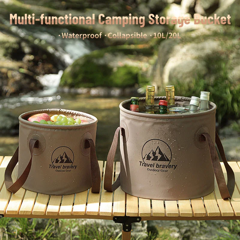 Durable Multi-functional Portable Basins Waterproof Collapsible Sink Bucket Travel Basin Camping Hiking Storage Bucket 10L/20L
Durable Multi-functional Portable Basins Waterproof Collapsible Sink Bucket Travel Basin Camping Hiking Storage Bucket 10L/20L