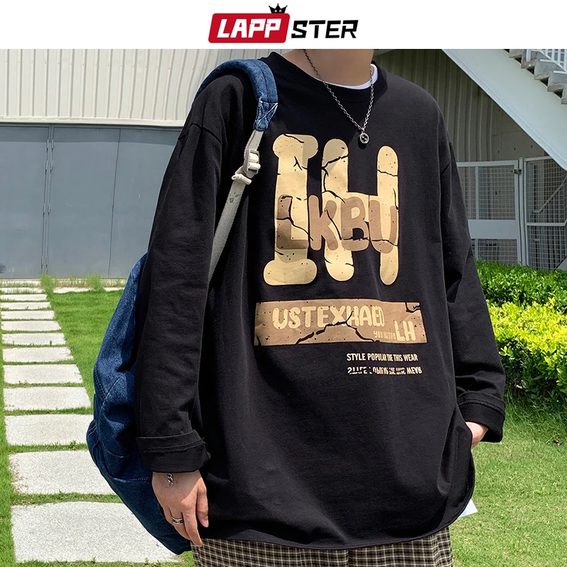 Корейские модные футболки LAPPSTER с графическим рисунком в стиле Харадзюку 2022, винтажные футболки большого размера в стиле Y2k с длинным рукавом, футболки в уличном стиле
Корейские модные футболки LAPPSTER с графическим рисунком в стиле Харадзюку 2022, винтажные футболки большого размера в стиле Y2k с длинным рукавом, футболки в уличном стиле