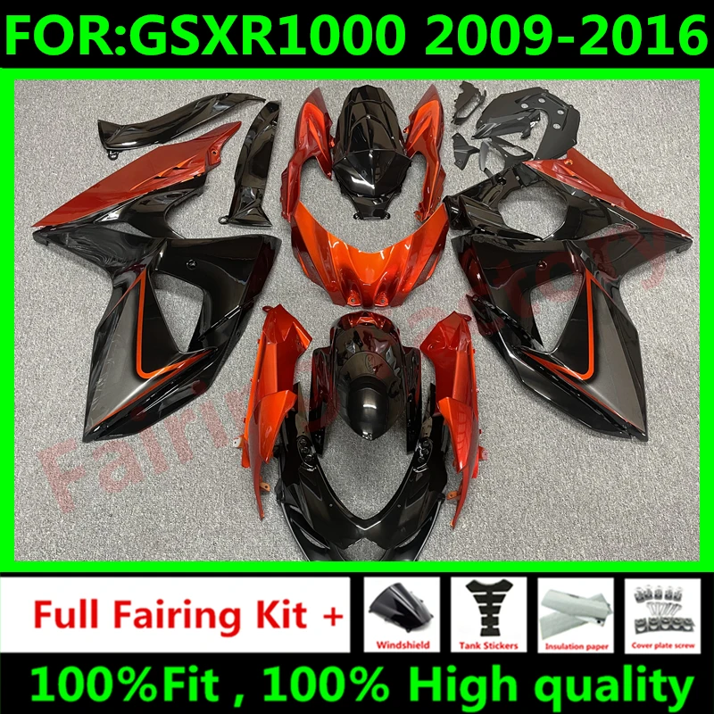 Комплект обтекателей для мотоцикла, подходит для GSXR1000 GSXR 1000 GSX-R1000 2009 2010 2011 2012 2013 2014 2015 2016 K9, Обтекатели черного и оранжевого цветов
Комплект обтекателей для мотоцикла, подходит для GSXR1000 GSXR 1000 GSX-R1000 2009 2010 2011 2012 2013 2014 2015 2016 K9, Обтекатели черного и оранжевого цветов