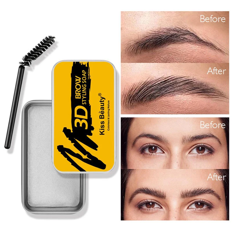 1Pc Wax Wild Eyebrow Styling Soap Eye Brows Enhancers Long-Lasting Waterproof Colorless Transparent Make Up Natural Shaping Gel
1Pc Wax Wild Eyebrow Styling Soap Eye Brows Enhancers Long-Lasting Waterproof Colorless Transparent Make Up Natural Shaping Gel