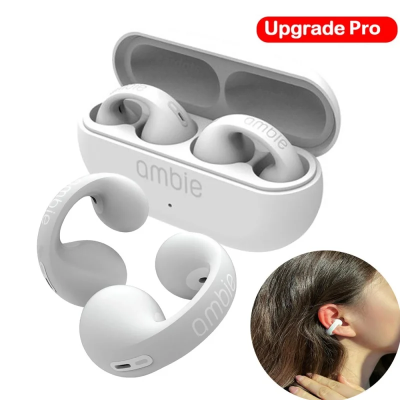 Профессиональные наушники-вкладыши Upgrade Pro для Ambie Sound, серьги 1:1, беспроводные наушники Bluetooth TWS, гарнитура с ушным крючком, спортивные наушники
Профессиональные наушники-вкладыши Upgrade Pro для Ambie Sound, серьги 1:1, беспроводные наушники Bluetooth TWS, гарнитура с ушным крючком, спортивные наушники