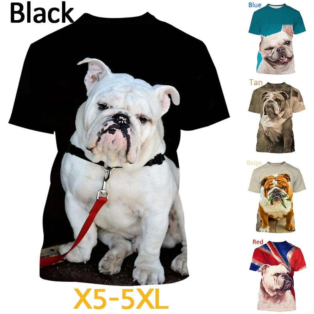 Fashion Funny French Bulldog 3D Print T-Shirt Men/Women Casual O-Neck Animal Print Casual Short Sleeve Summer T-Shirt Tops
Fashion Funny French Bulldog 3D Print T-Shirt Men/Women Casual O-Neck Animal Print Casual Short Sleeve Summer T-Shirt Tops
