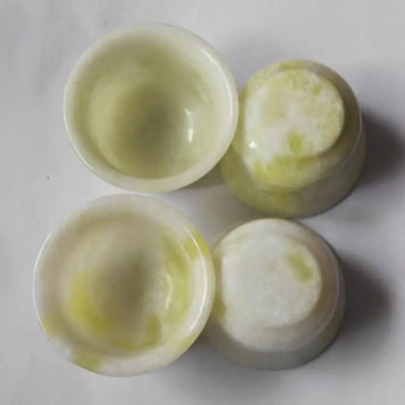 4pcs Jade Teacups Gongfu Teaware Natural Lantian Jades Stone Wine Cups Hand Carved Beautifully Chinese Tea Ceremony Health Cup
4pcs Jade Teacups Gongfu Teaware Natural Lantian Jades Stone Wine Cups Hand Carved Beautifully Chinese Tea Ceremony Health Cup