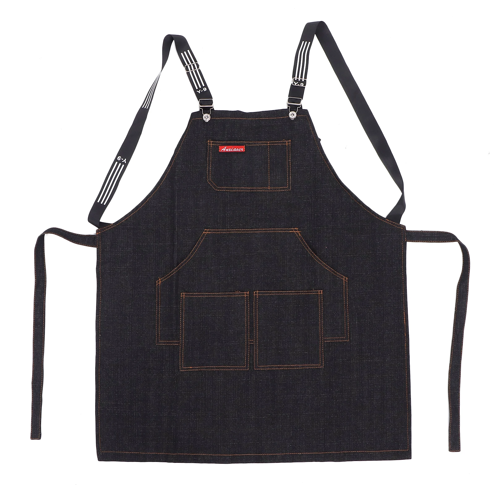 Denim Canvas Nail Art Work Apron Adjustable Washable Hair Salon Apron for Men WomenBlack
Denim Canvas Nail Art Work Apron Adjustable Washable Hair Salon Apron for Men WomenBlack