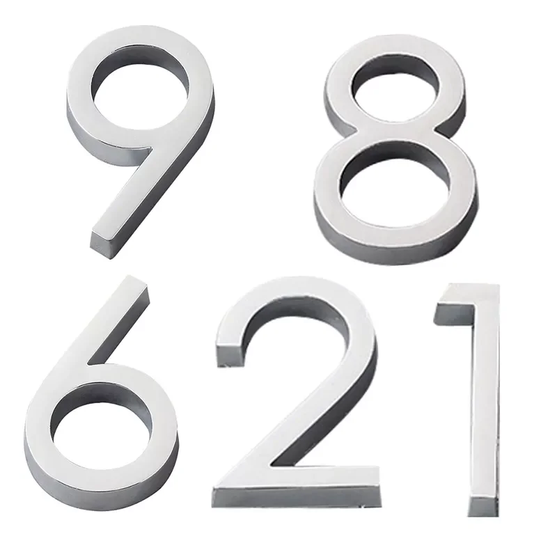 Number 3D House Number Sticker Self Adhesive Door Plate Sign Outdoor Mailbox Apartment Hotel Room Address Number Home Decor
Number 3D House Number Sticker Self Adhesive Door Plate Sign Outdoor Mailbox Apartment Hotel Room Address Number Home Decor