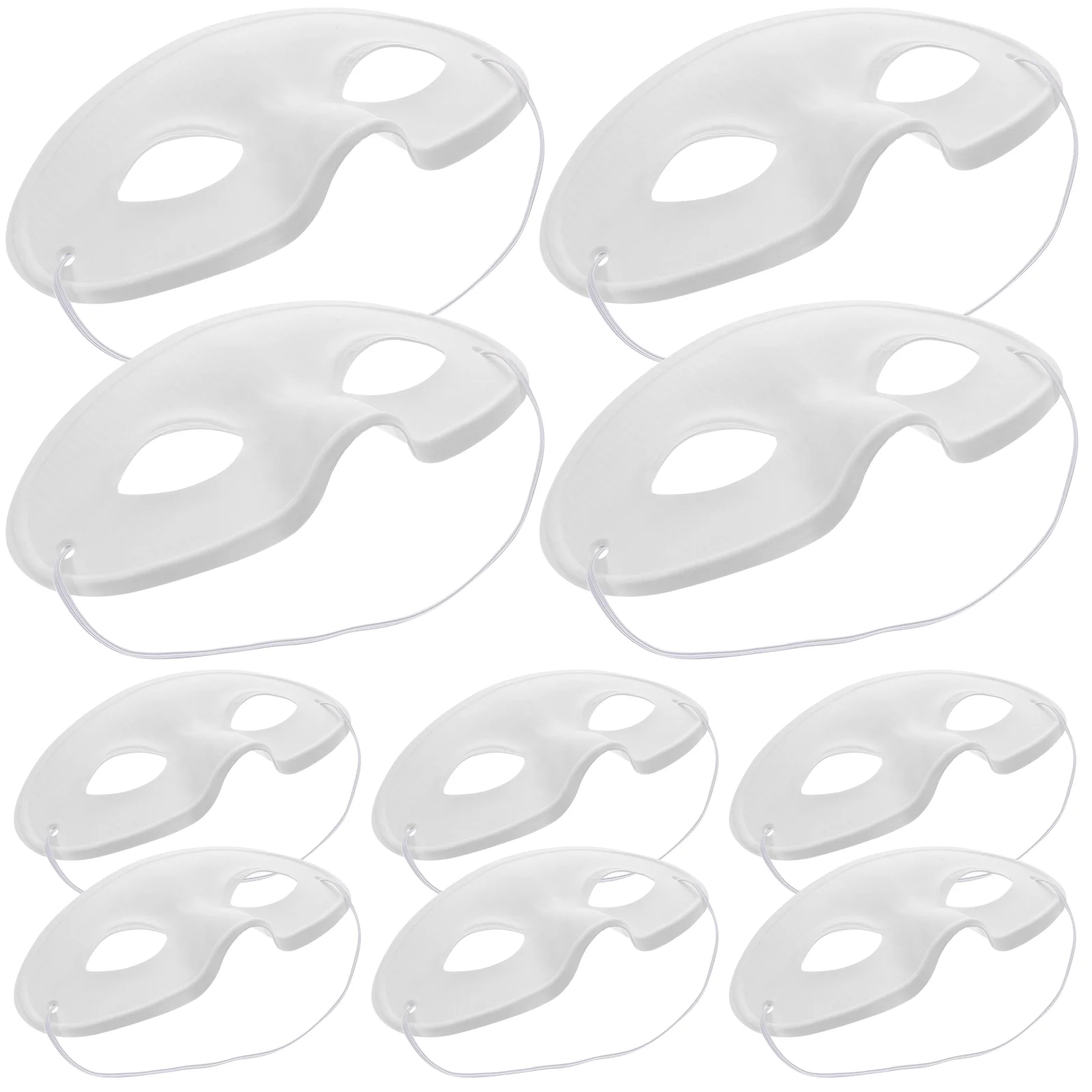 10 Pcs Pulp DIY Hand Painted Mask Child Kids Gift Paper Mache Masks White Decorate
10 Pcs Pulp DIY Hand Painted Mask Child Kids Gift Paper Mache Masks White Decorate