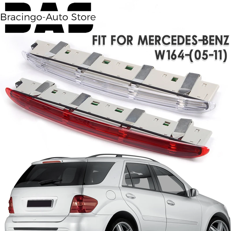 Bracingo LED Rear High Mount Brake Lamp Assembly 3rd\Third Tail Light A1648201056 Fit For Mercedes Benz W164 ML Class 2005-2011
Bracingo LED Rear High Mount Brake Lamp Assembly 3rd\Third Tail Light A1648201056 Fit For Mercedes Benz W164 ML Class 2005-2011