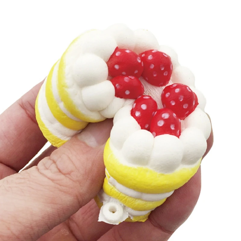 6cm Small Simulation Food Squeeze Fidget Toy Realistic Strawberry Cake Toy Pressure Release for Kids Adults ADD Therapy
6cm Small Simulation Food Squeeze Fidget Toy Realistic Strawberry Cake Toy Pressure Release for Kids Adults ADD Therapy