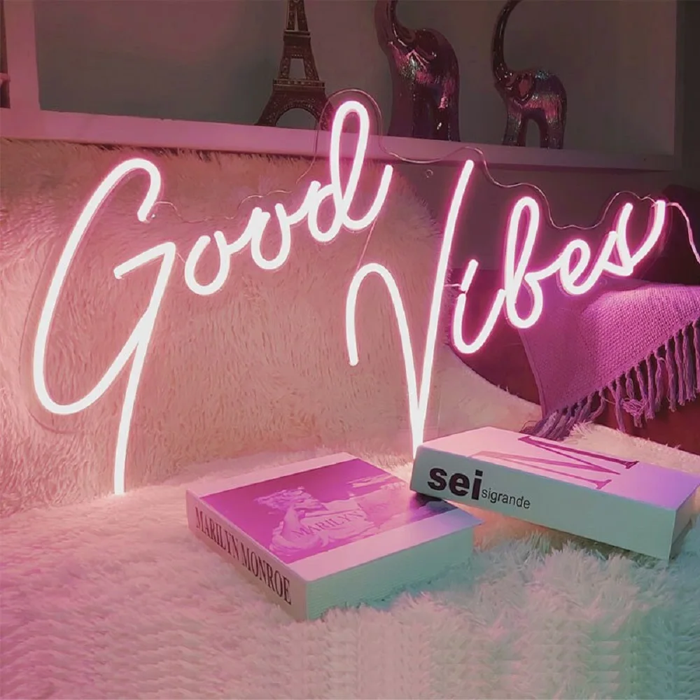 40*26 Good Vibes неоновая вывеска Свадебные настенные Подвесные светодиодные неоновые вывески просто расслабьте светодиодный светильник s украшение для спальни декор комнаты
40*26 Good Vibes неоновая вывеска Свадебные настенные Подвесные светодиодные неоновые вывески просто расслабьте светодиодный светильник s украшение для спальни декор комнаты