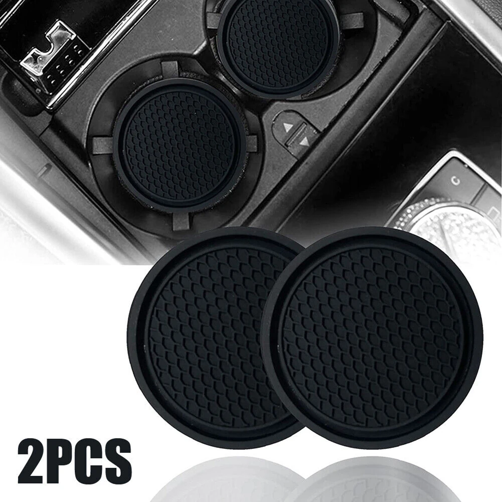 2pcs Car Cup Holder Insert Coasters Anti Slip Pads Black Silicone Anti Skid Cup Mats Car Interior Accessories
2pcs Car Cup Holder Insert Coasters Anti Slip Pads Black Silicone Anti Skid Cup Mats Car Interior Accessories