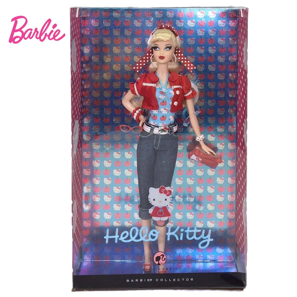 Оригинальная модная Кукла Барби 2008, Hello Kitty, розовая этикетка, фотоигрушка для девочек, подарок на день рождения
Оригинальная модная Кукла Барби 2008, Hello Kitty, розовая этикетка, фотоигрушка для девочек, подарок на день рождения