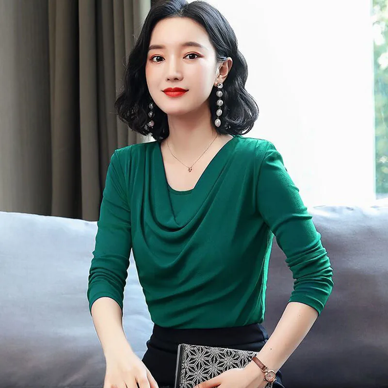 1pcs Women's Blouses tops 2022 Summer Chiffon Mesh Splicing Long Sleeve Irregular Elastic Primer Shirt Ladies Skinny Sexy Shirts
1pcs Women's Blouses tops 2022 Summer Chiffon Mesh Splicing Long Sleeve Irregular Elastic Primer Shirt Ladies Skinny Sexy Shirts