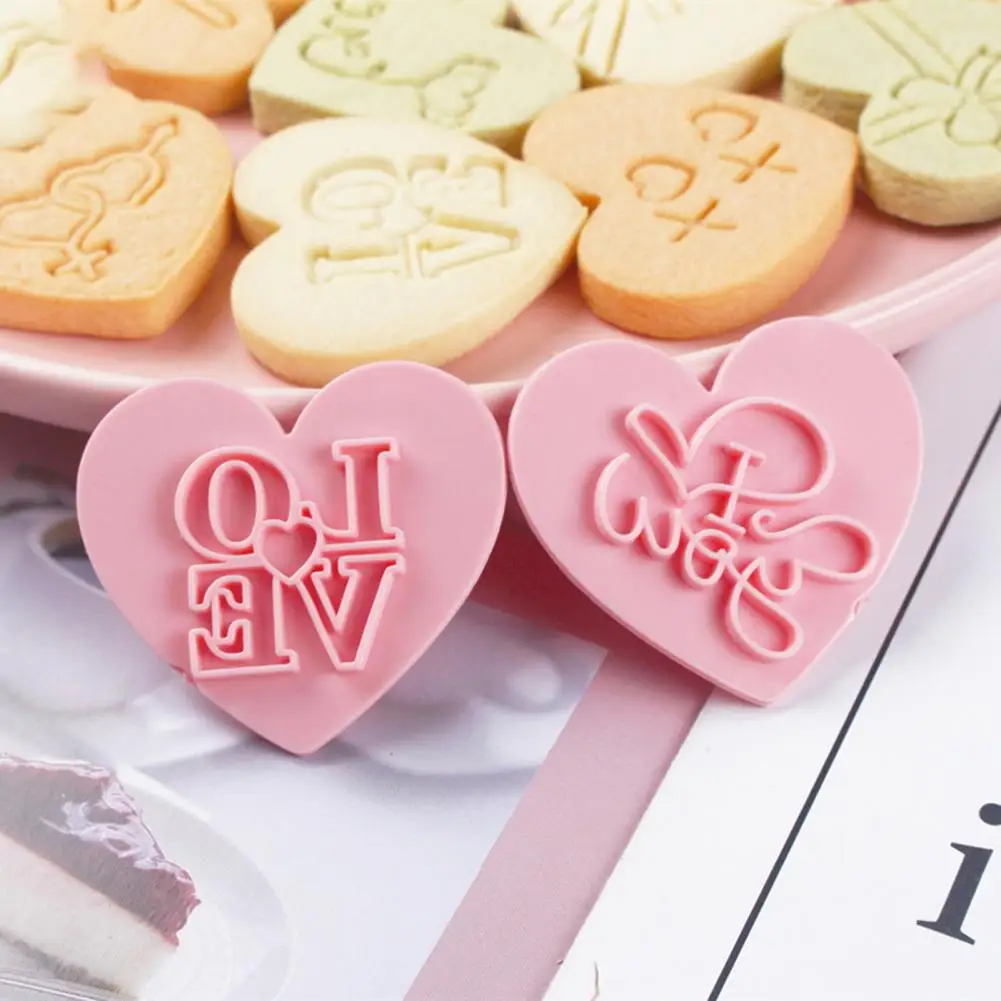 10Pcs Practical Fondant Mold Easy Clean Biscuit Cutter Animal Style 3D Love Heart Pattern Fondant Cake Embossing Mould Bakeware
10Pcs Practical Fondant Mold Easy Clean Biscuit Cutter Animal Style 3D Love Heart Pattern Fondant Cake Embossing Mould Bakeware