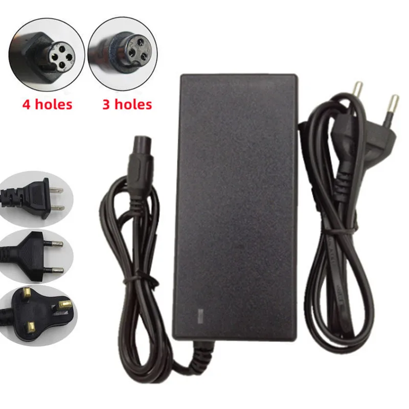 3/4 Hole Plug 63V 1.1A for Xiaomi Balance Car EU/US/AU/UK Plug Charger AC Adapter Hole Connector Ninebot Scooter Accessories
3/4 Hole Plug 63V 1.1A for Xiaomi Balance Car EU/US/AU/UK Plug Charger AC Adapter Hole Connector Ninebot Scooter Accessories