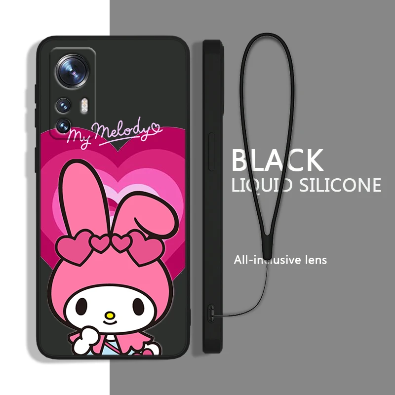 Melody Kuromi Clear Anime Phone Case For Xiaomi POCO M5s M4 M3 X4 X3 NFC X2 F4 F3 GT Pro C40 C3 Liquid Rope Funda Cover
Melody Kuromi Clear Anime Phone Case For Xiaomi POCO M5s M4 M3 X4 X3 NFC X2 F4 F3 GT Pro C40 C3 Liquid Rope Funda Cover