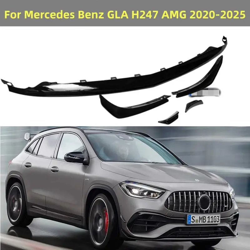 5Pcs Front Bumper Lip Car Styling Splitter Canards for Mercedes Benz 2020 2021 2022 2023+ GLA H247 GLA200 GLA250 GLA35 GLA45 AMG
5Pcs Front Bumper Lip Car Styling Splitter Canards for Mercedes Benz 2020 2021 2022 2023+ GLA H247 GLA200 GLA250 GLA35 GLA45 AMG