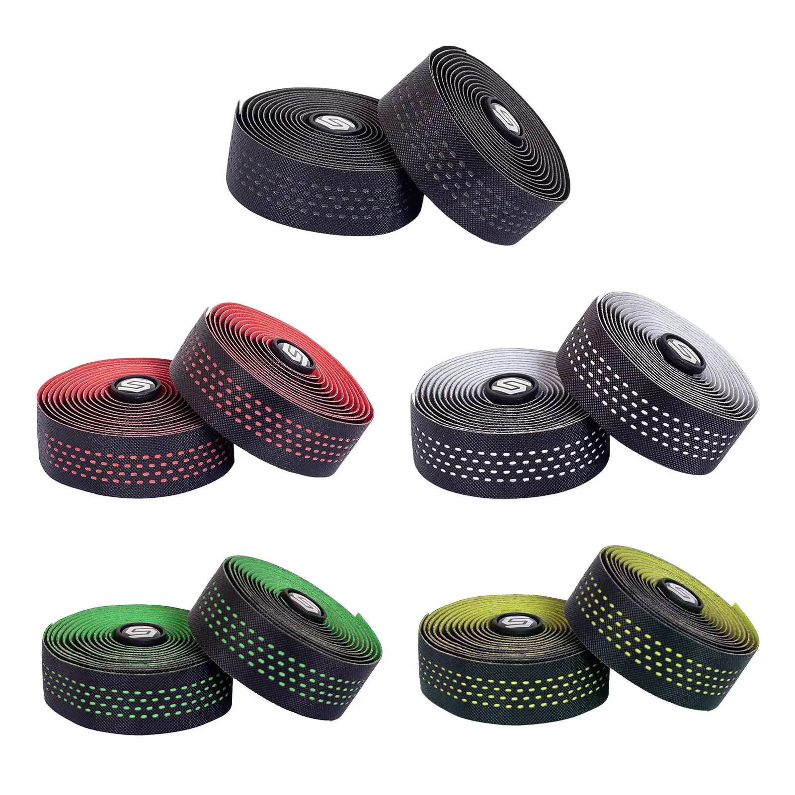 Road Bike Handlebar Tapes Professional with Bar End EVA PU Damping 
Road Bike Handlebar Tapes Professional with Bar End EVA PU Damping