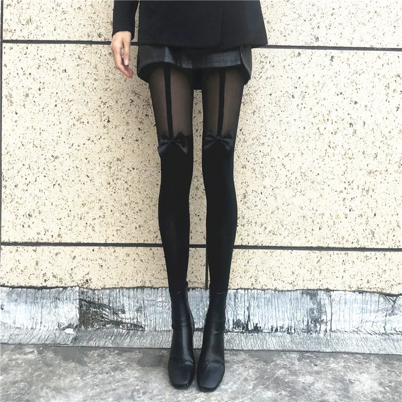 Женские модные чулки колготки с бантами JK Lolita поддельные готические колготки Одежда Носки Чулочные изделия нижнее белье
Женские модные чулки колготки с бантами JK Lolita поддельные готические колготки Одежда Носки Чулочные изделия нижнее белье